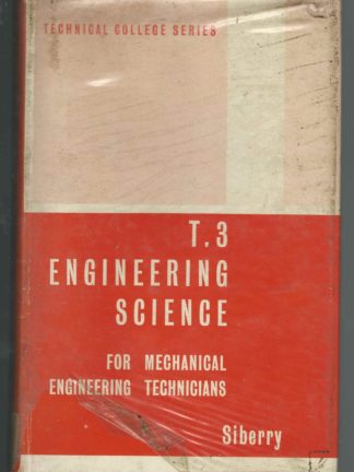 T. 3 Engineering Science for Mechanical Engineering Technicians